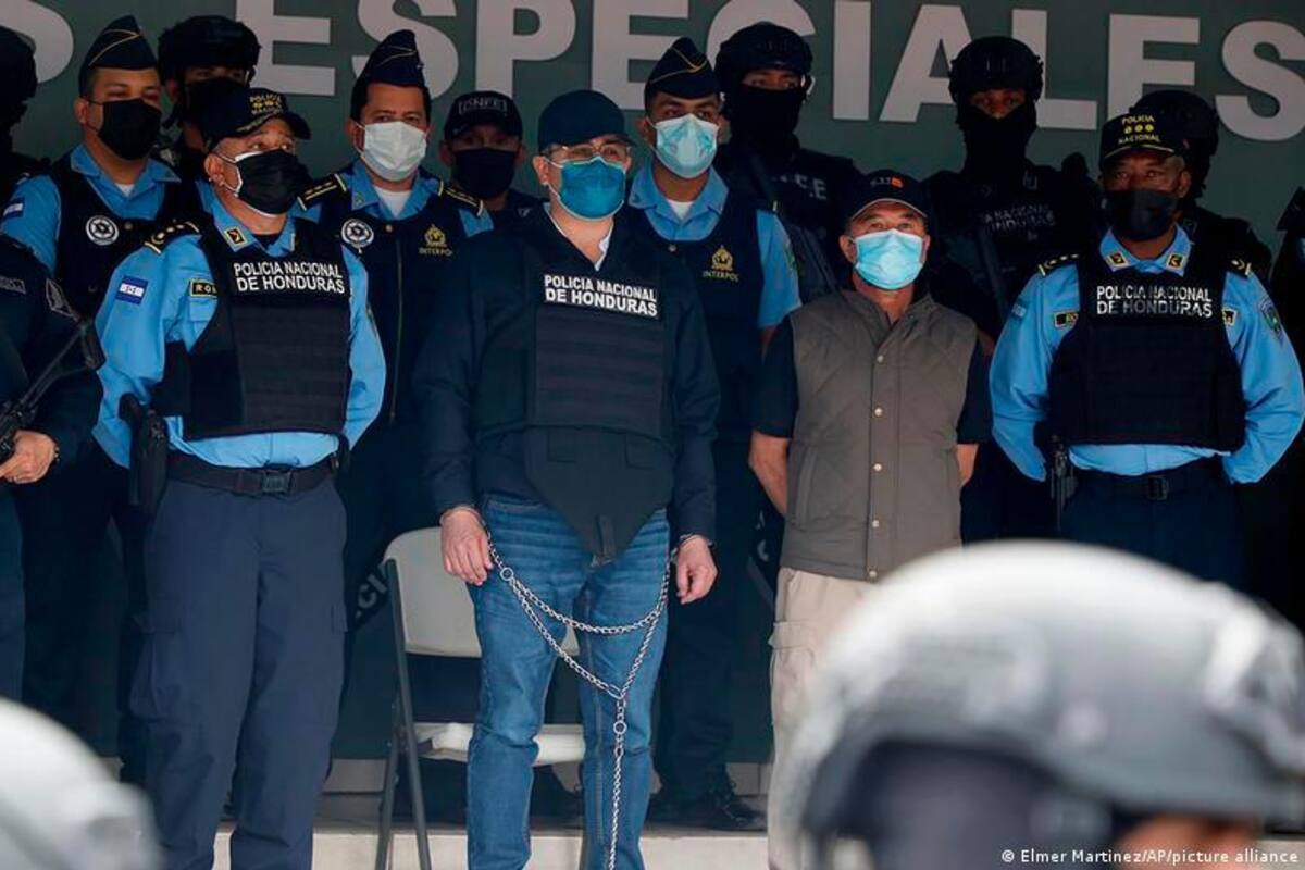 Expresidente de Honduras detenido tras pedido de extradición