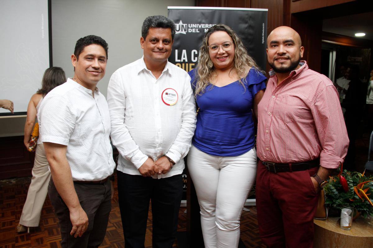 Carlos Cubas, Javier Páez, Anix Charris y Royman López.