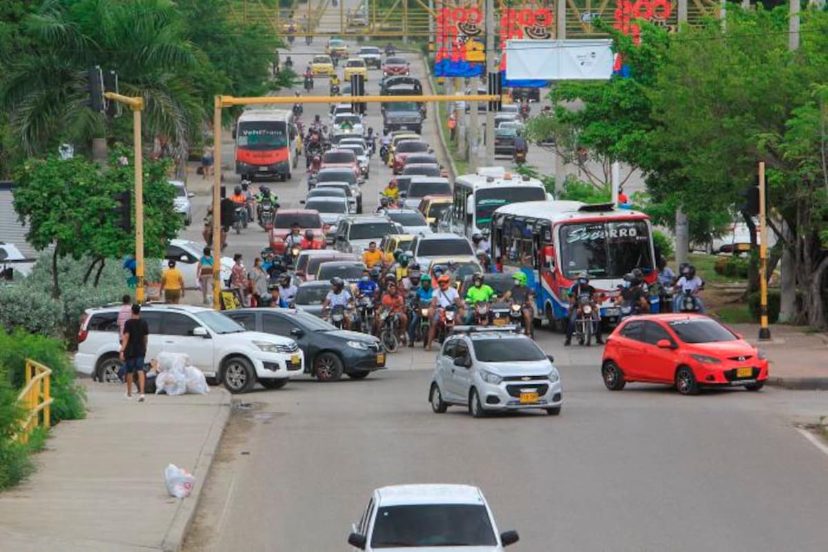Cartagena arranca el 2022 sin pico y placa de motos y carros particulares