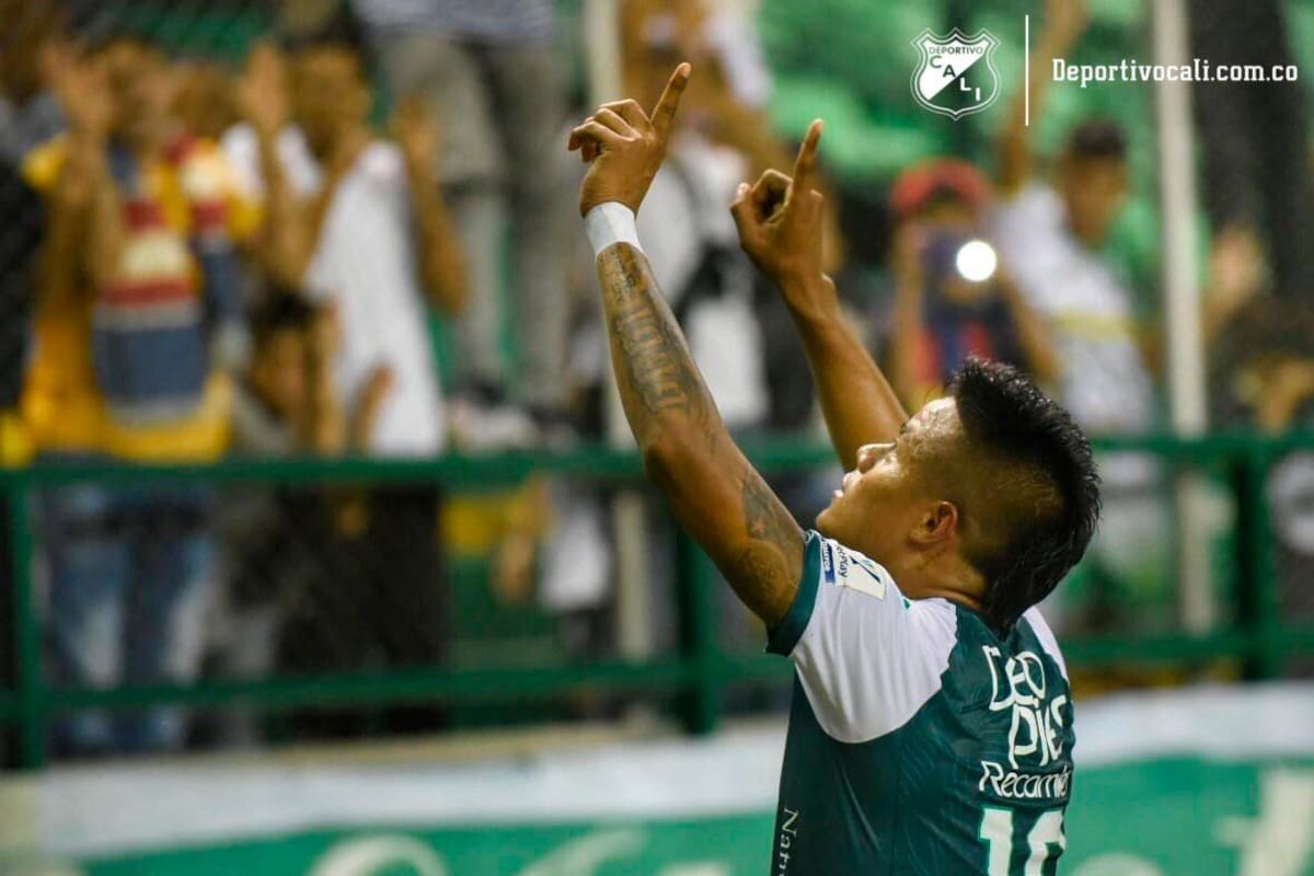‘Chino’ Sandoval salió de Junior y ahora es figura en el Cali, marcó doblete
