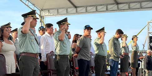General Rodríguez y coronel Berrío reciben el mando: la misión de enfrentar el crimen y seguridad