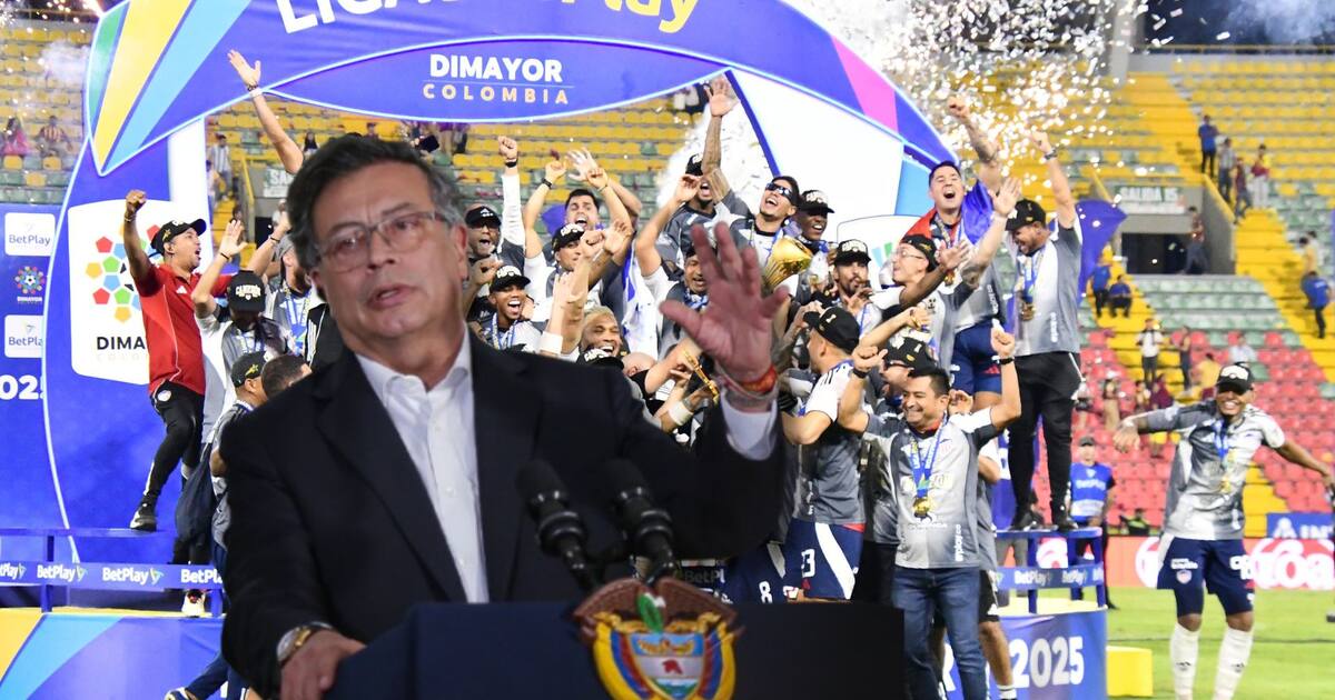 Video: Gustavo Petro felicitó al Junior tras el título en la Liga Betplay