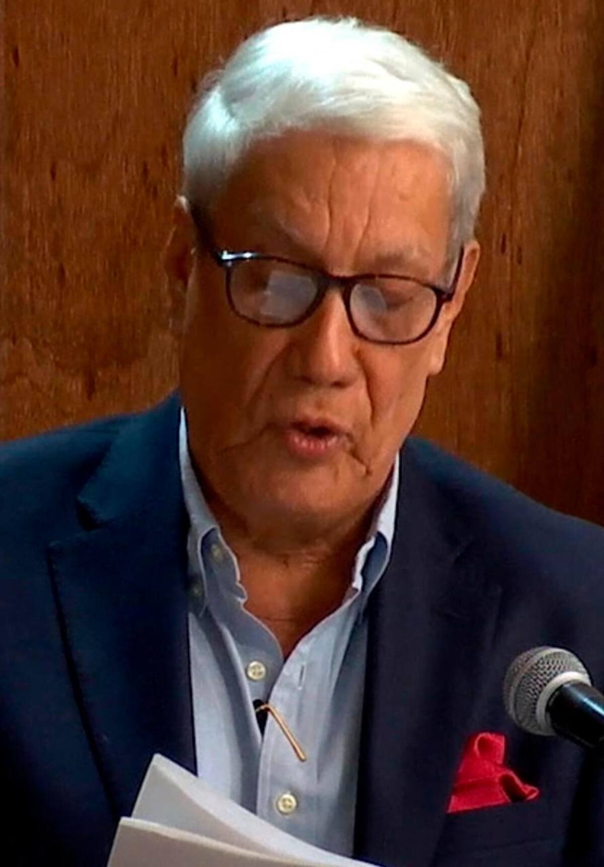 Jorge Dávila-Pestana, presidente de la Academia de la Historia de Cartagena. Foto: Cortesía.