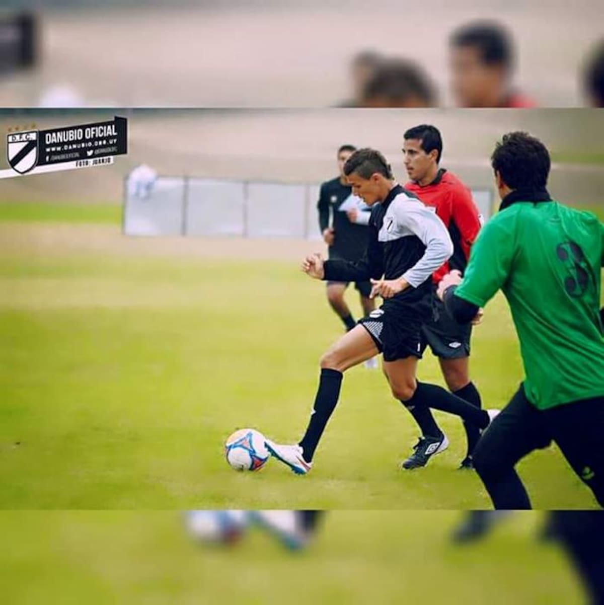 El delantero cartagenero es el menor de cuatro hermanos. Tiene 21 años. CORTESÍA