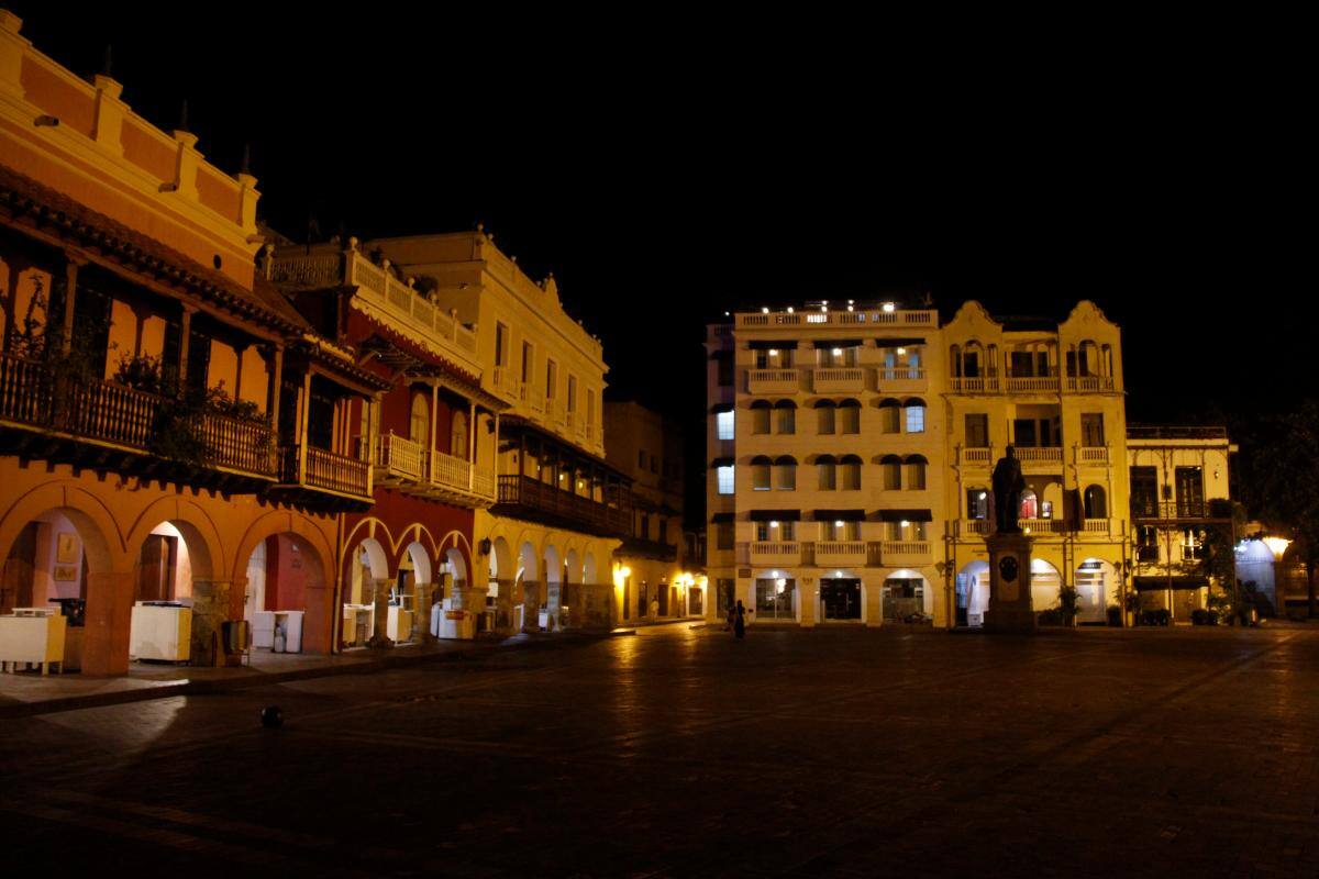 Vista de la plaza de los Coches. // Luis Herrán- El Universal.