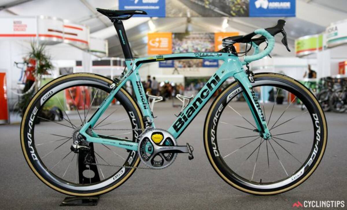 La bicicleta “Oltre XR4”, de Bianchi, fue usada por el elenco LottoNL-Jumbo en las etapas en línea.