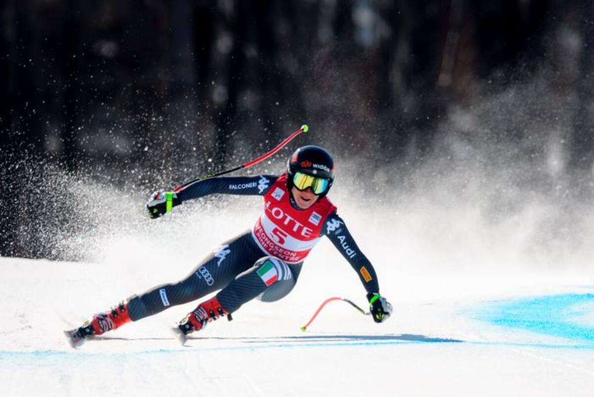 Sofia Goggia. AFP FABRICE COFFRINI