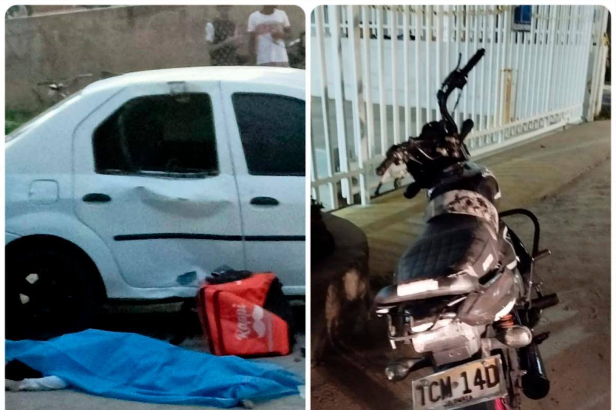 Domiciliario hacía “piruetas” en moto, se accidenta y su parrillera muere