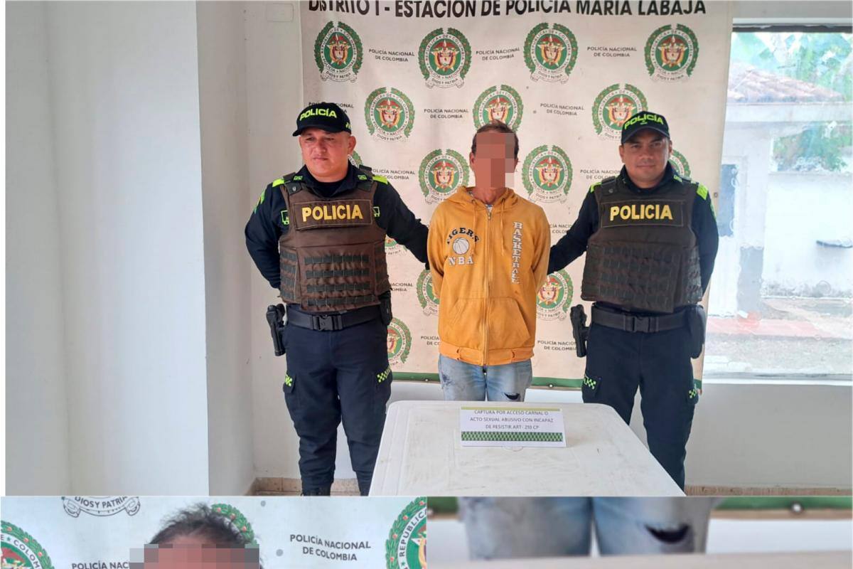 Capturan a hombre cuando abusaba sexualmente de una mujer con discapacidad