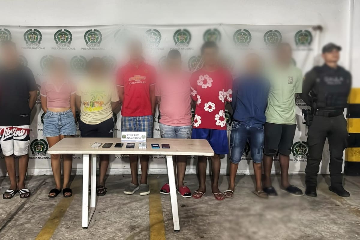 Redada contra la extorsión: caen 9 de ‘Los Costeños’ que tenían azotados a comerciantes