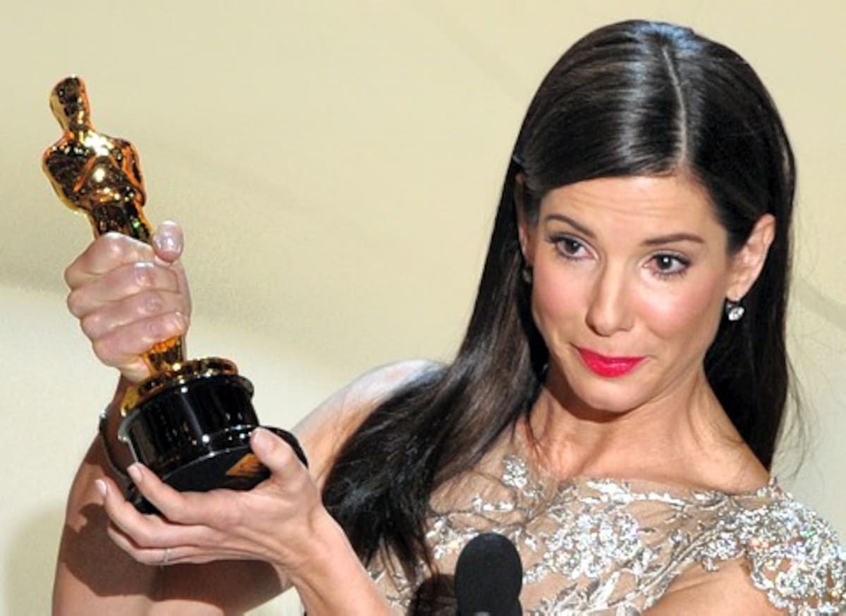 Sandra Bullock ganó su primer Oscar.