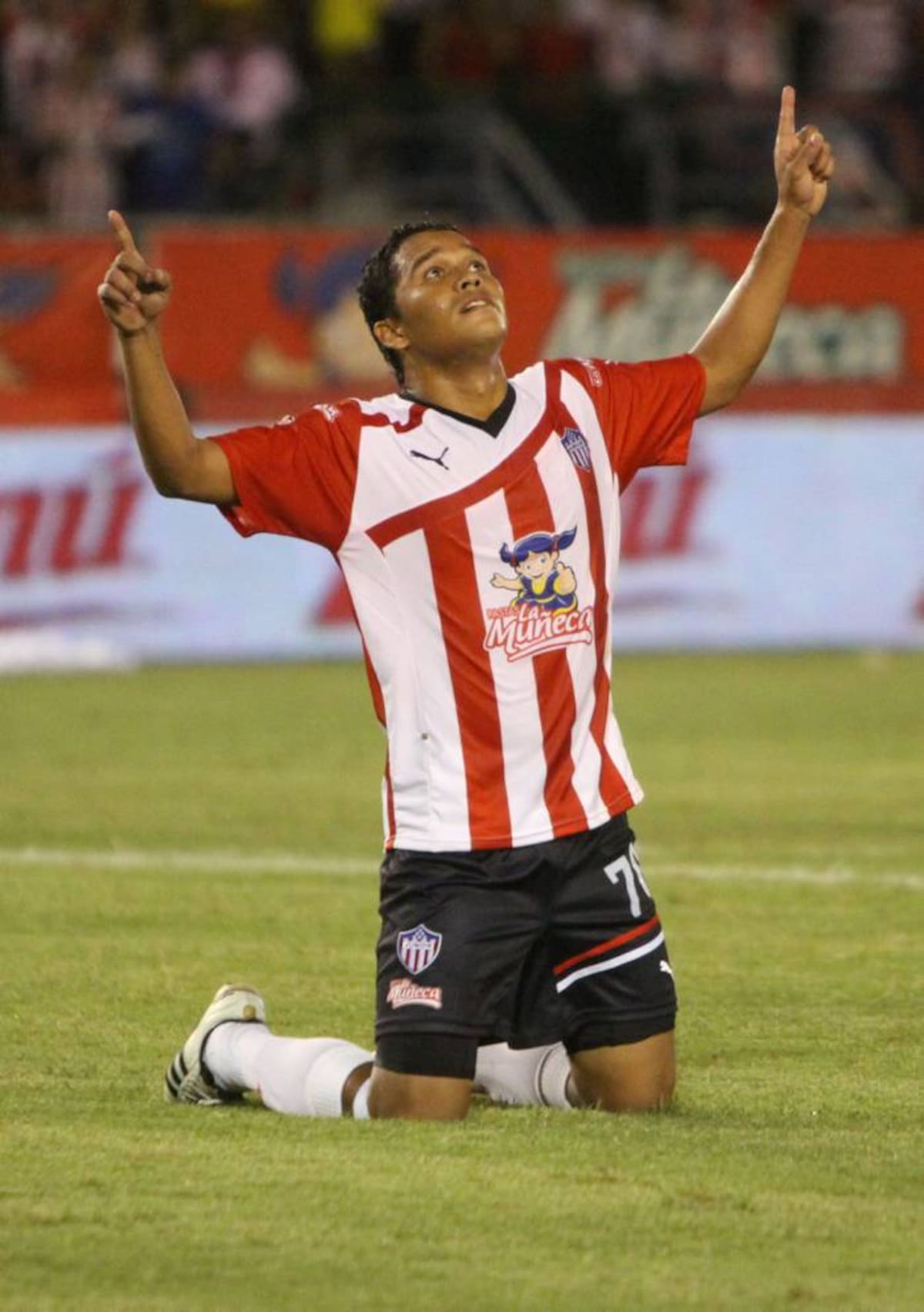 Carlos Bacca, figura de Junior. RAFAEL POLO
