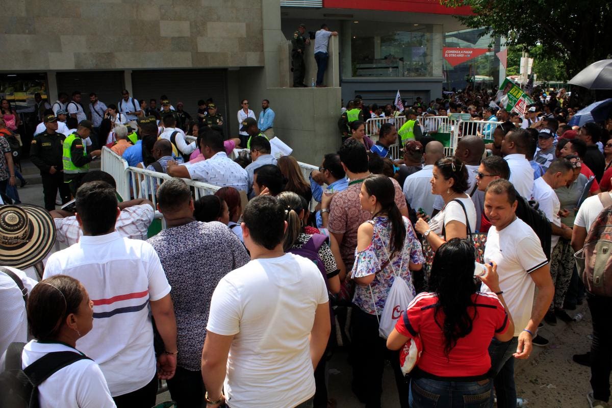 En la manifestación, Dau pidió a sus seguidores calma y evitar enfrentamientos. //Foto: Julio Castaño - EU.