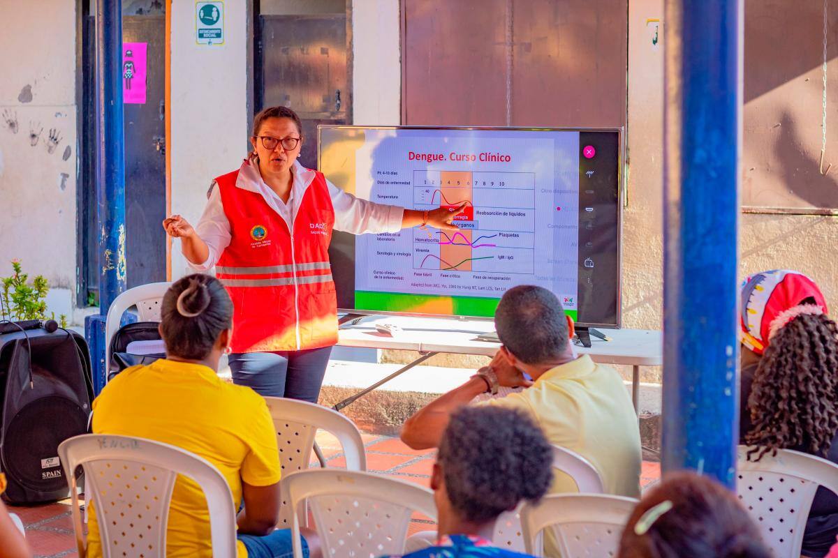 Desde el DADIS lideran las campañas de prevención en la lucha contra el dengue en Cartagena