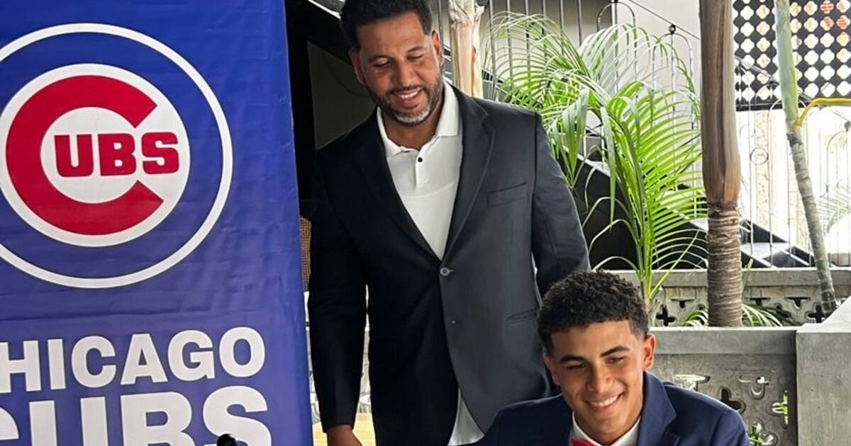 Luis Díaz: el joven que firmó con los Cubs de Chicago con solo 4 meses como pitcher