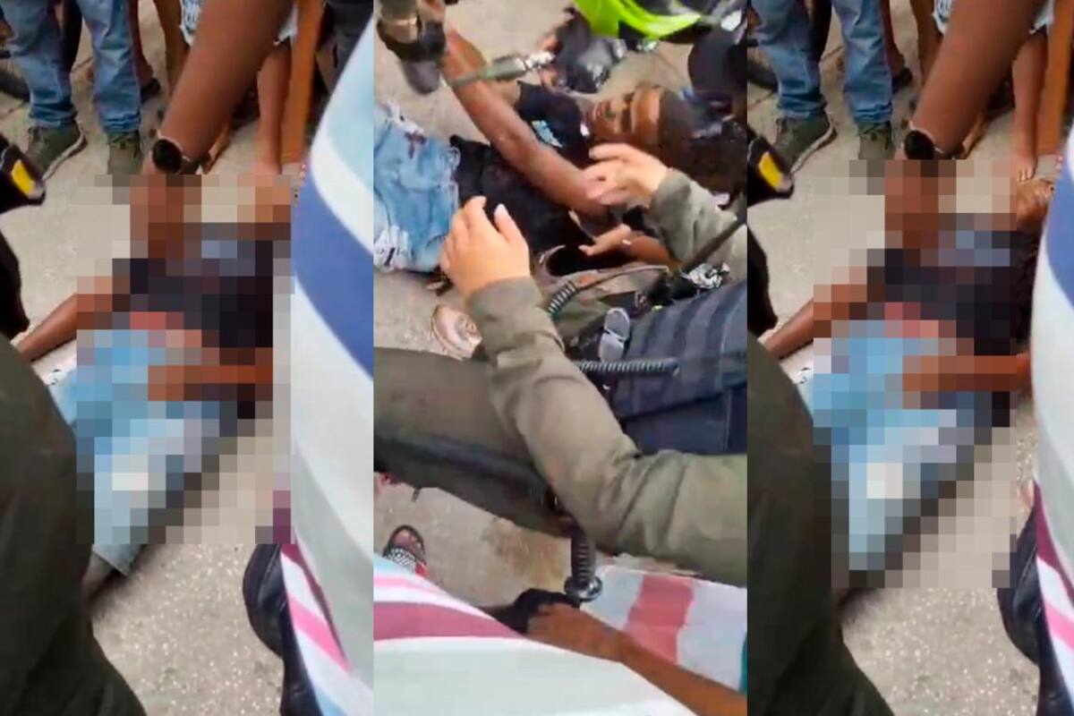 ¿En un tiroteo? Balean a un joven en el Nuevo Bosque y le hallan un arma