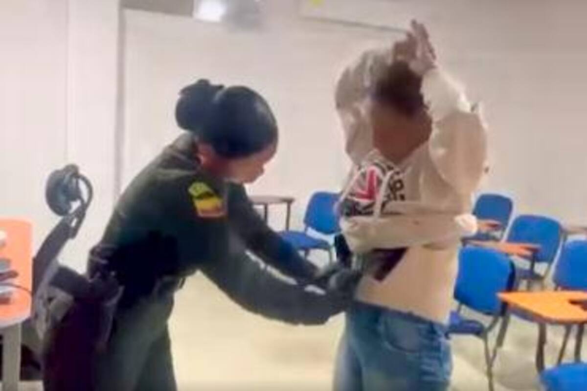 ¡No era para adelgazar! Capturan a mujer con faja cargada de cocaína