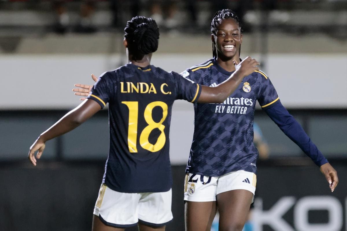 Linda Caicedo se estrena con asistencia en el triunfo de Real Madrid