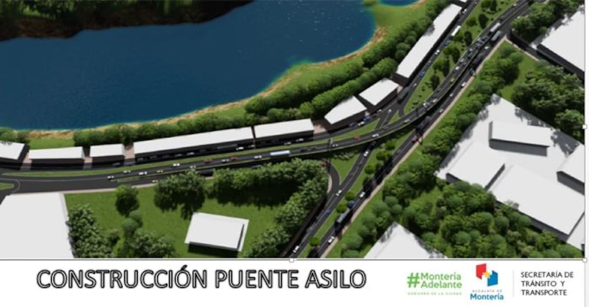 Este será el nuevo puente que se construirá en el norte. cortesia