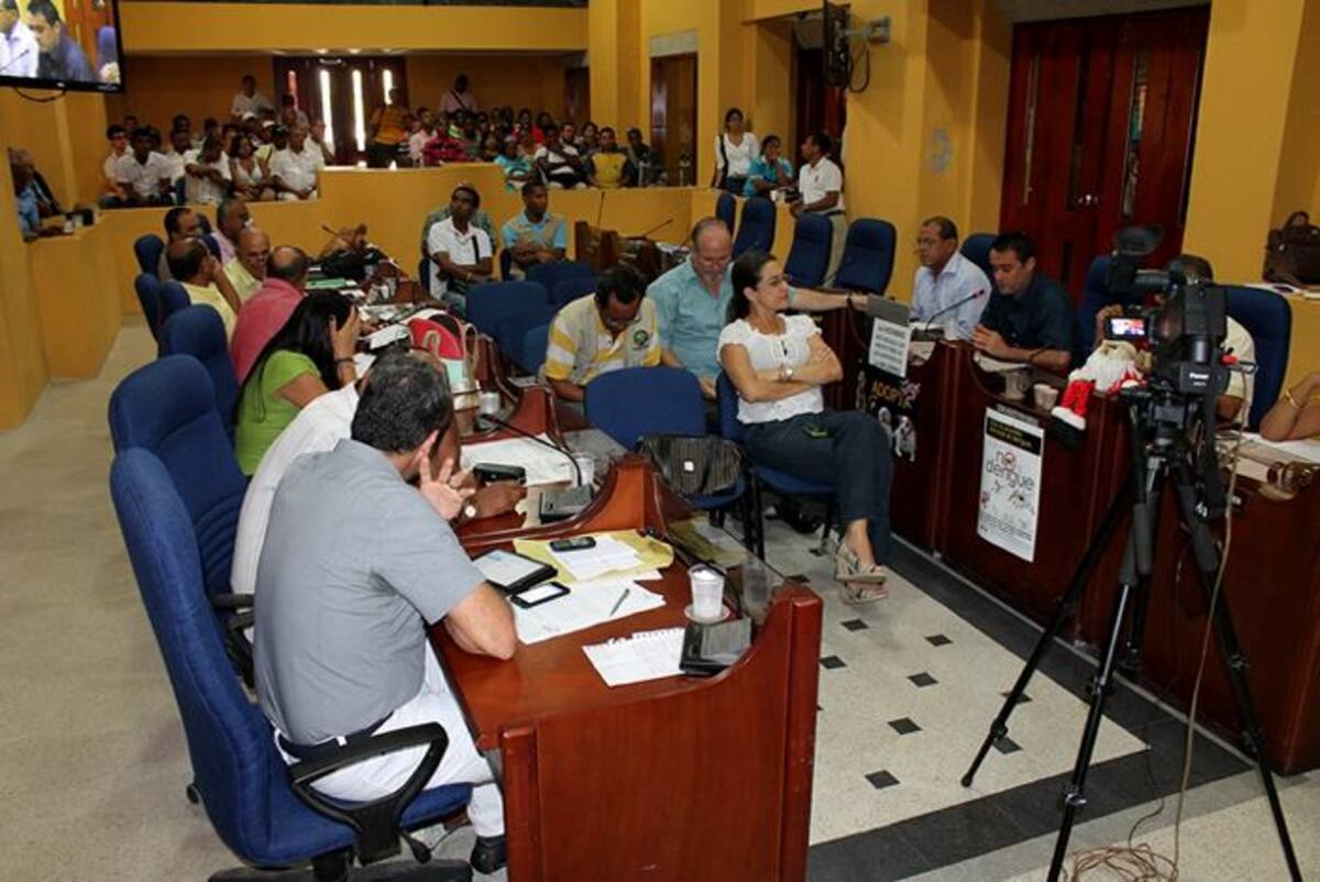 Los concejales señalan que no es la primera vez que hay inasistencia por parte de funcionarios del Distrito. EL UNIVERSAL