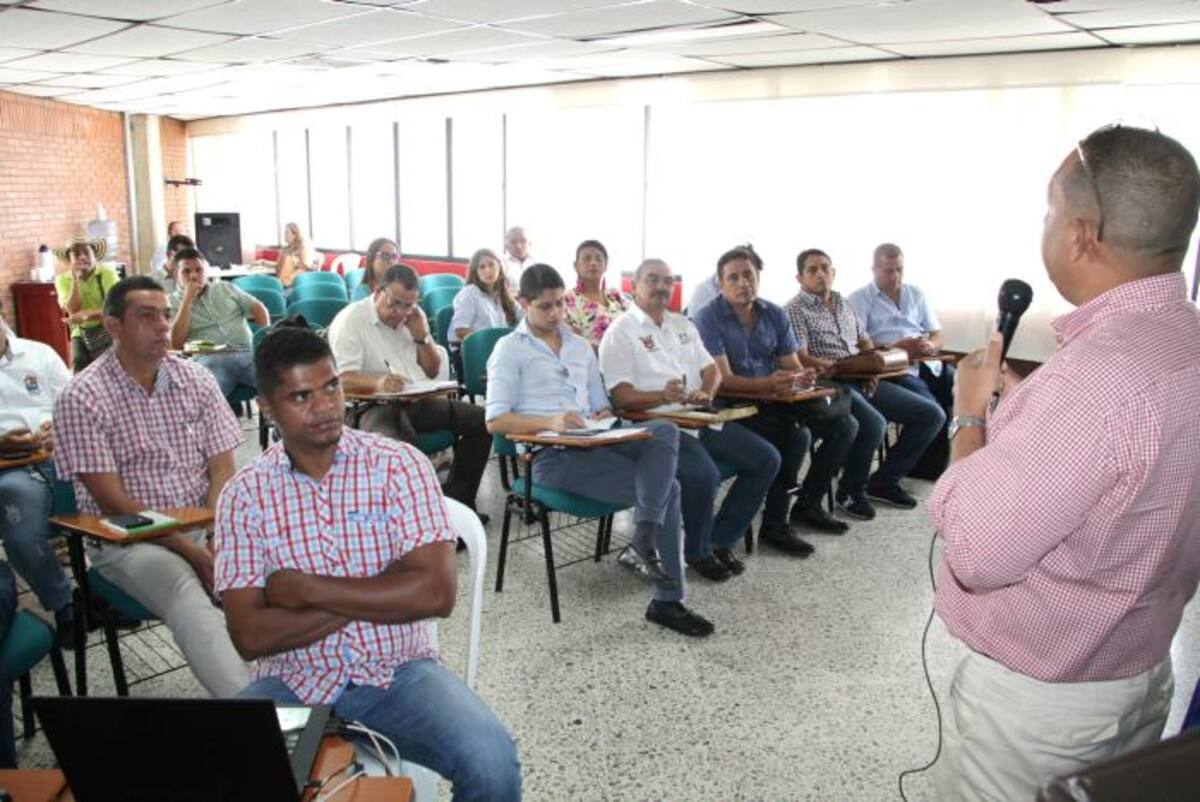 Mesa de trabajo sobre el Programa de Alimentación Escolar en Sucre. MANUEL SANTIAGO PÉREZ/EL UNIVERSAL/