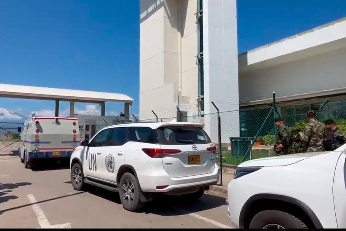 Polémica en redes por carro de valores en liberación del padre de Luis Díaz