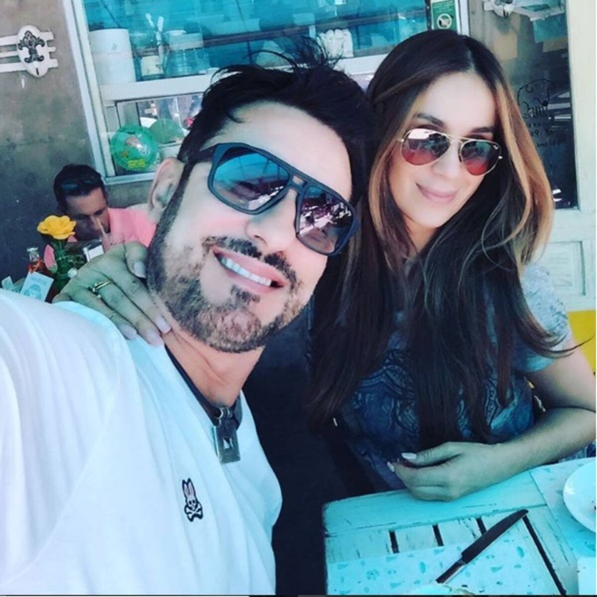 Esta pareja comparten juntos su amor por la actuación.