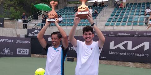 Colombiano ganó la final de dobles del Challenger de Tenis de Barranquilla