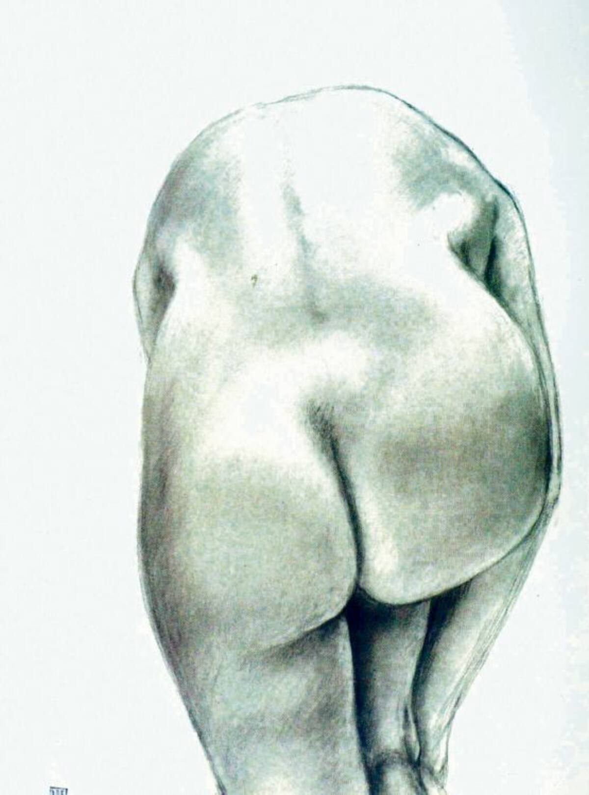 Uno de los desnudos de Darío Morales.