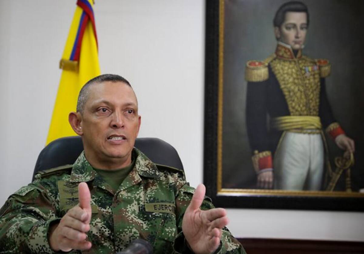 General Jaime Lasprilla,Comandante del Ejército. COLPRENSA