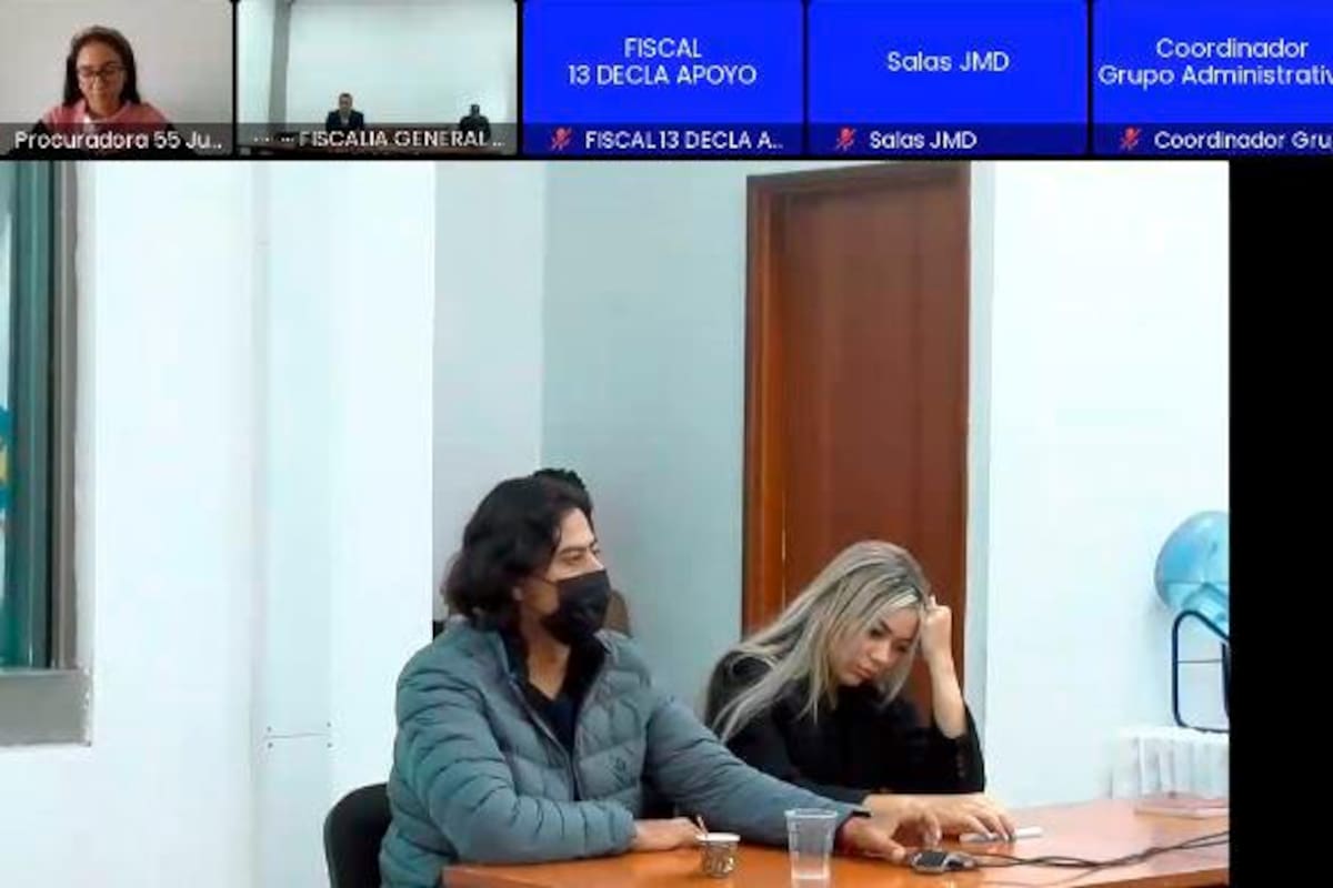 Video: audiencia de medida de aseguramiento de Nicolás Petro y Day Vásquez