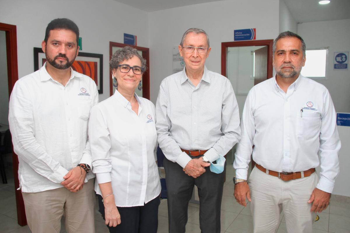 Luis Mesa, Diana Berrocal, Claudio Osorio y Alejandro Dáger.//Foto: Luis Eduardo Herrán - El Universal.