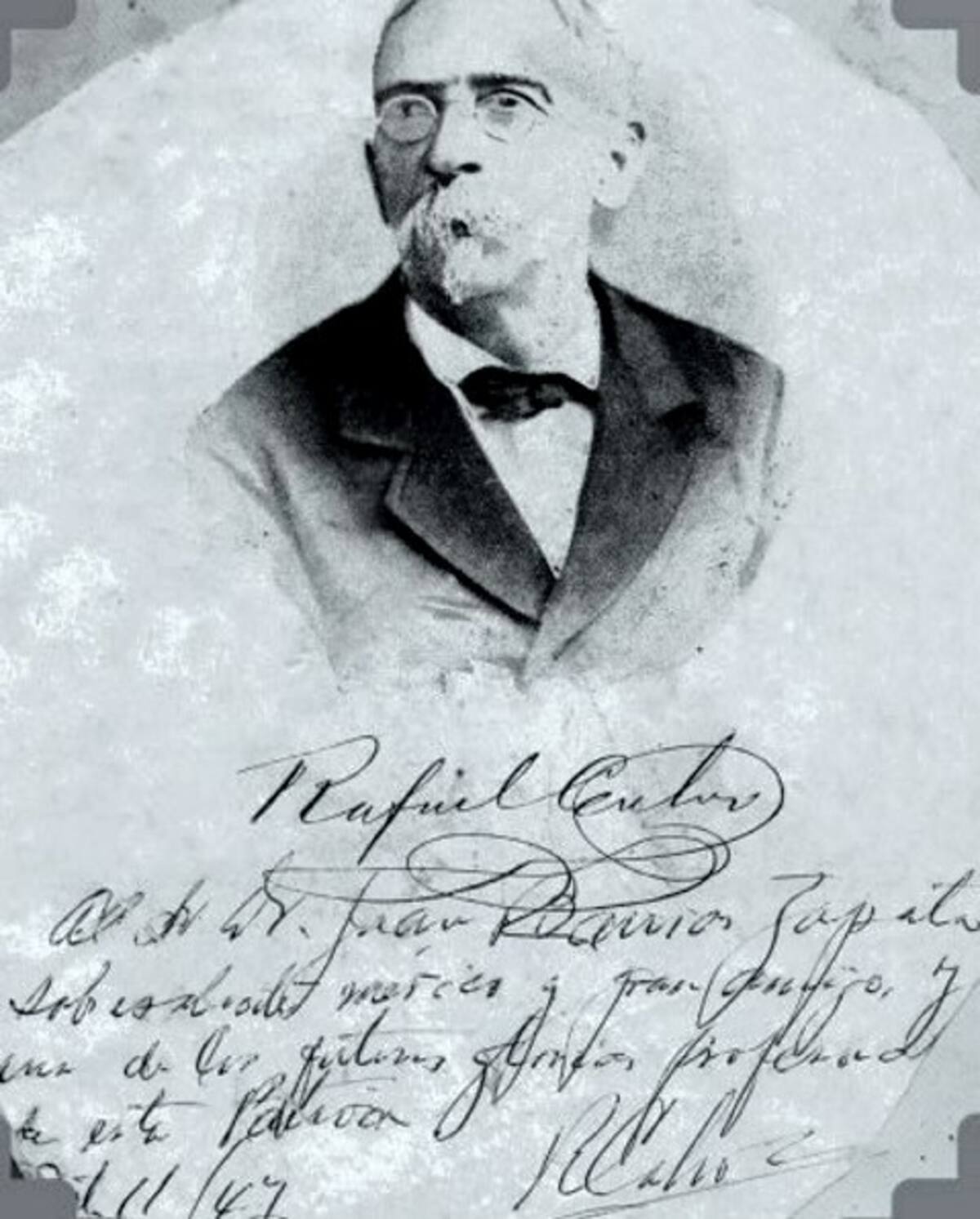 Rafael Calvo Lamadrid en 1847.