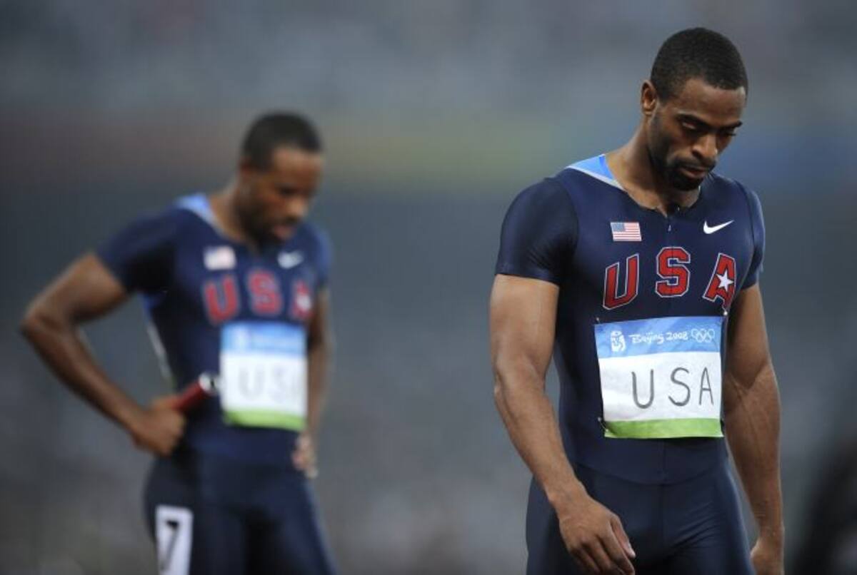 El velocista estadounidense, Tyson Gay AFP FABRICE COFFRINI