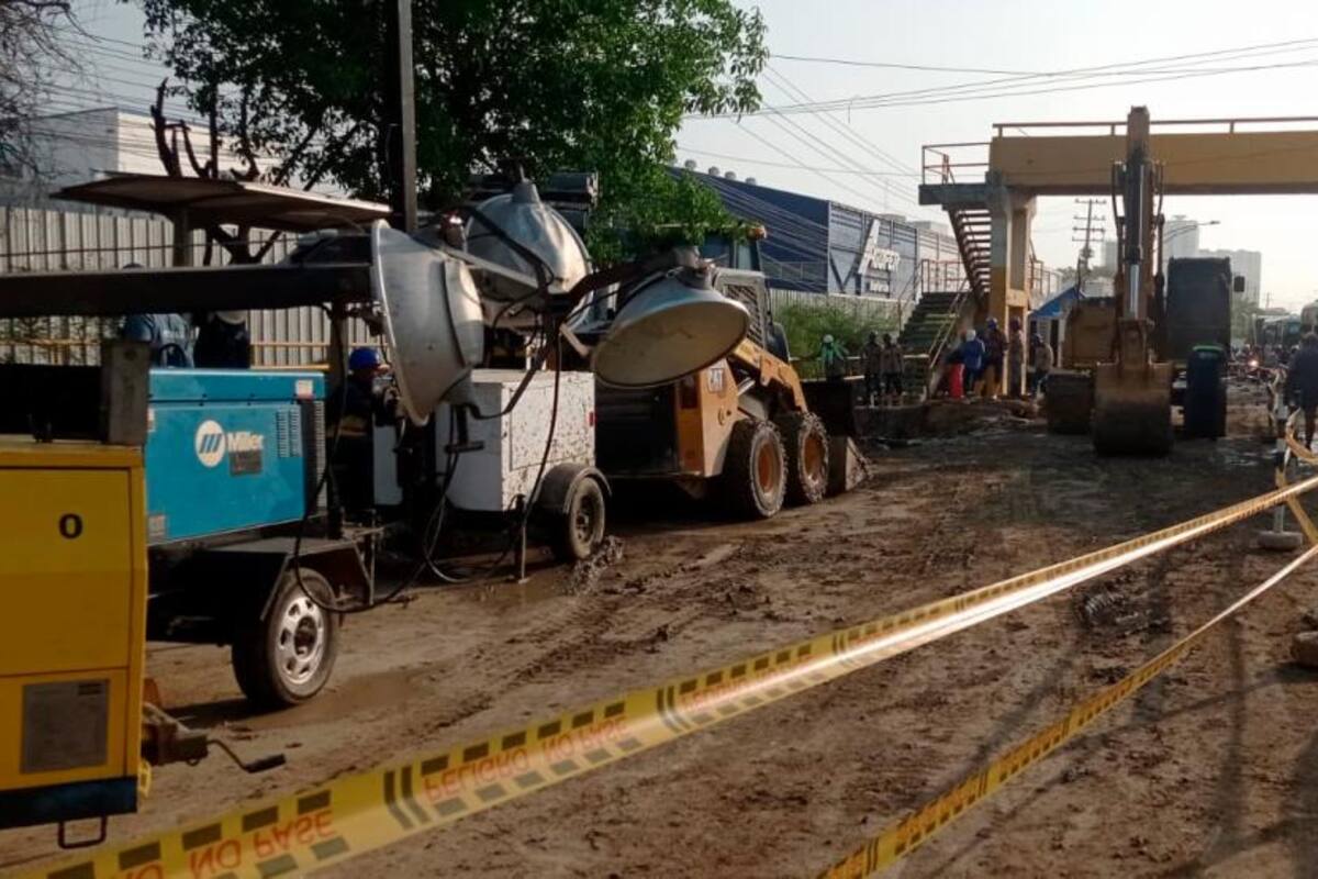 30 horas más: ante gravedad en daño en tubería, extenderán trabajos de Acuacar