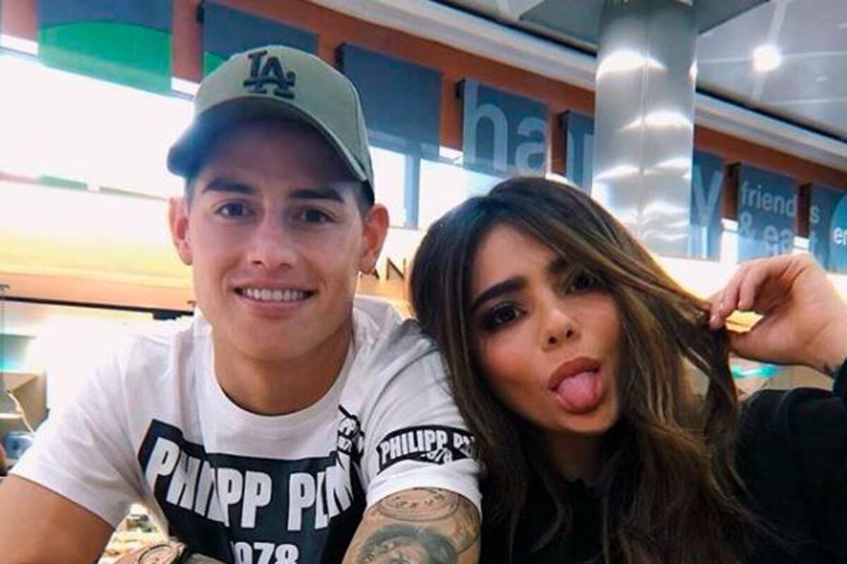 Con joya de 18 quilates, hermana de James Rodríguez celebra la llegada de Samuel