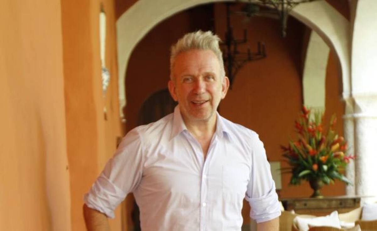 Jean Paul Gaultier lleva unas pocas horas de haber llegado al 'Corralito de piedra". AROLDO MESTRE - EL UNIVERSAL