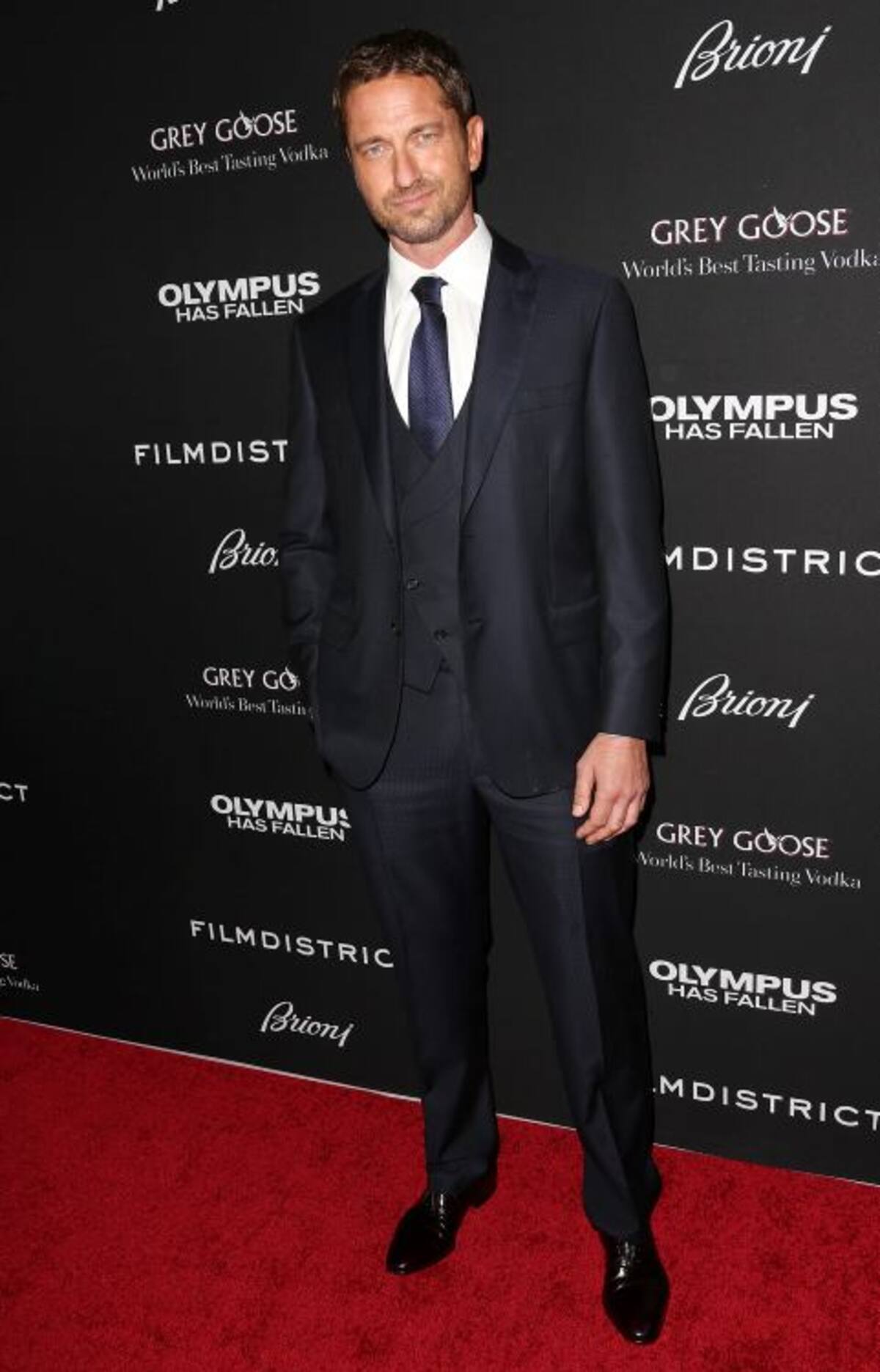 Gerard Butler en el estreno de "Objetivo: La Casa Blanca". Frederick M. Brown/AFP