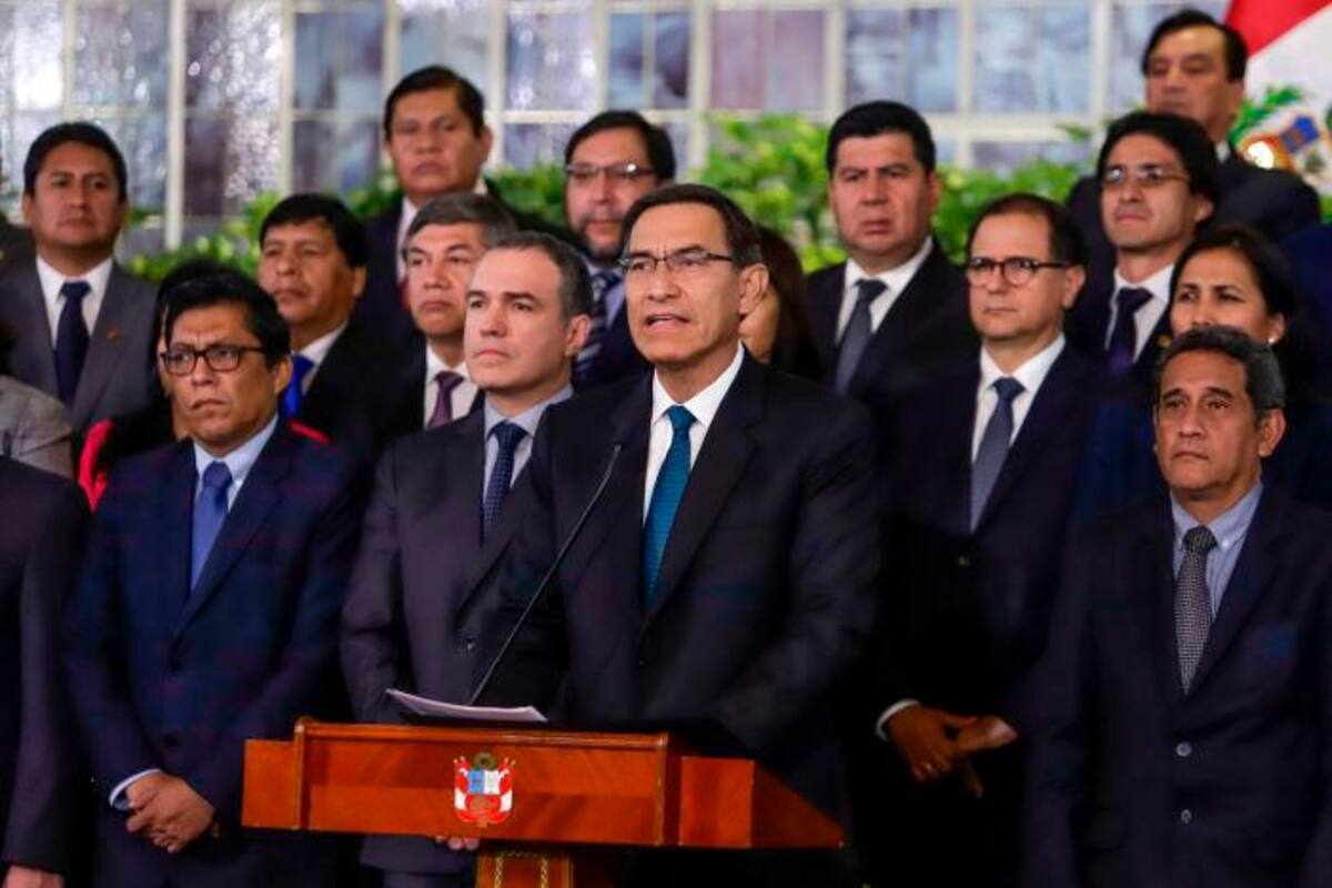 Congreso de Perú otorga voto de confianza al Gobierno de Martín Vizcarra