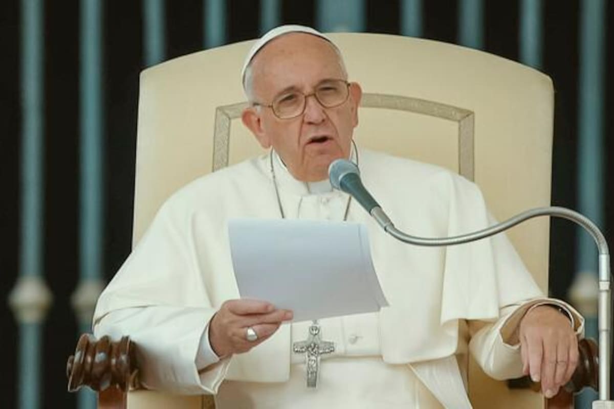El papa cataloga de “intolerable” violación de derechos humanos en zonas de guerra