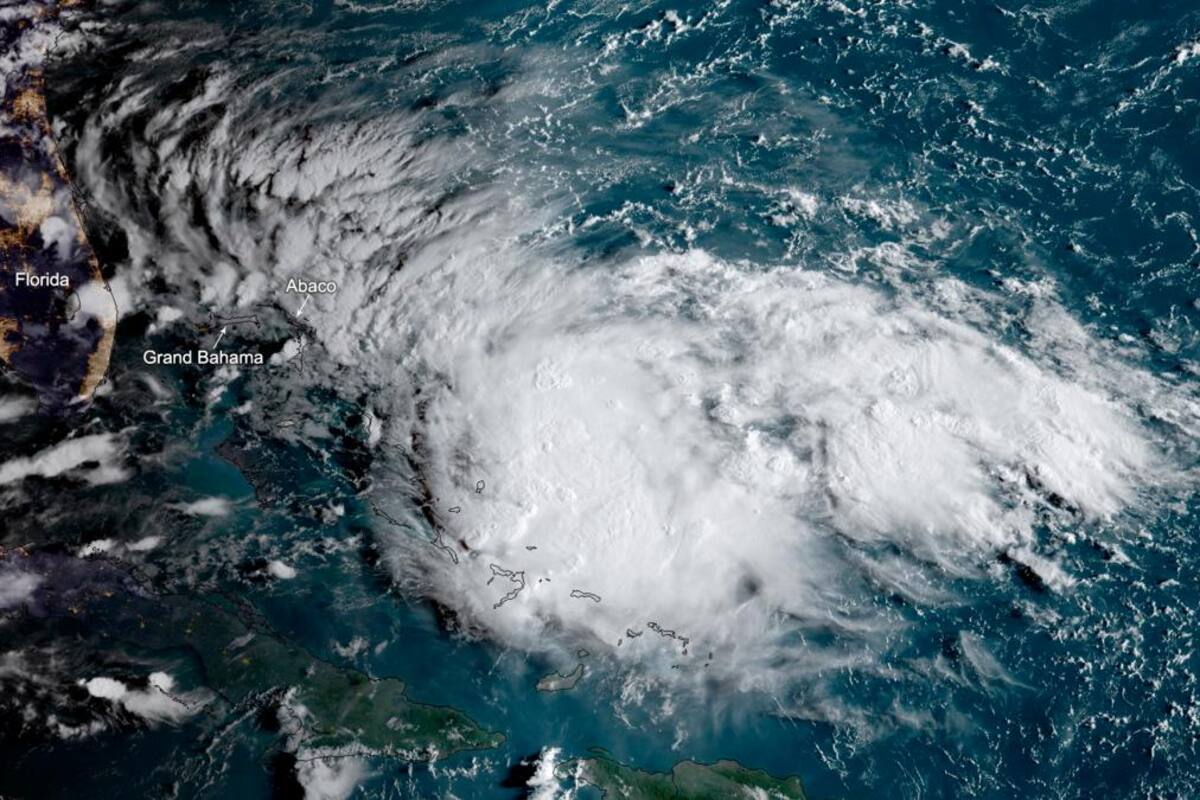 La tormenta tropical Humberto golpea el noroeste de Bahamas