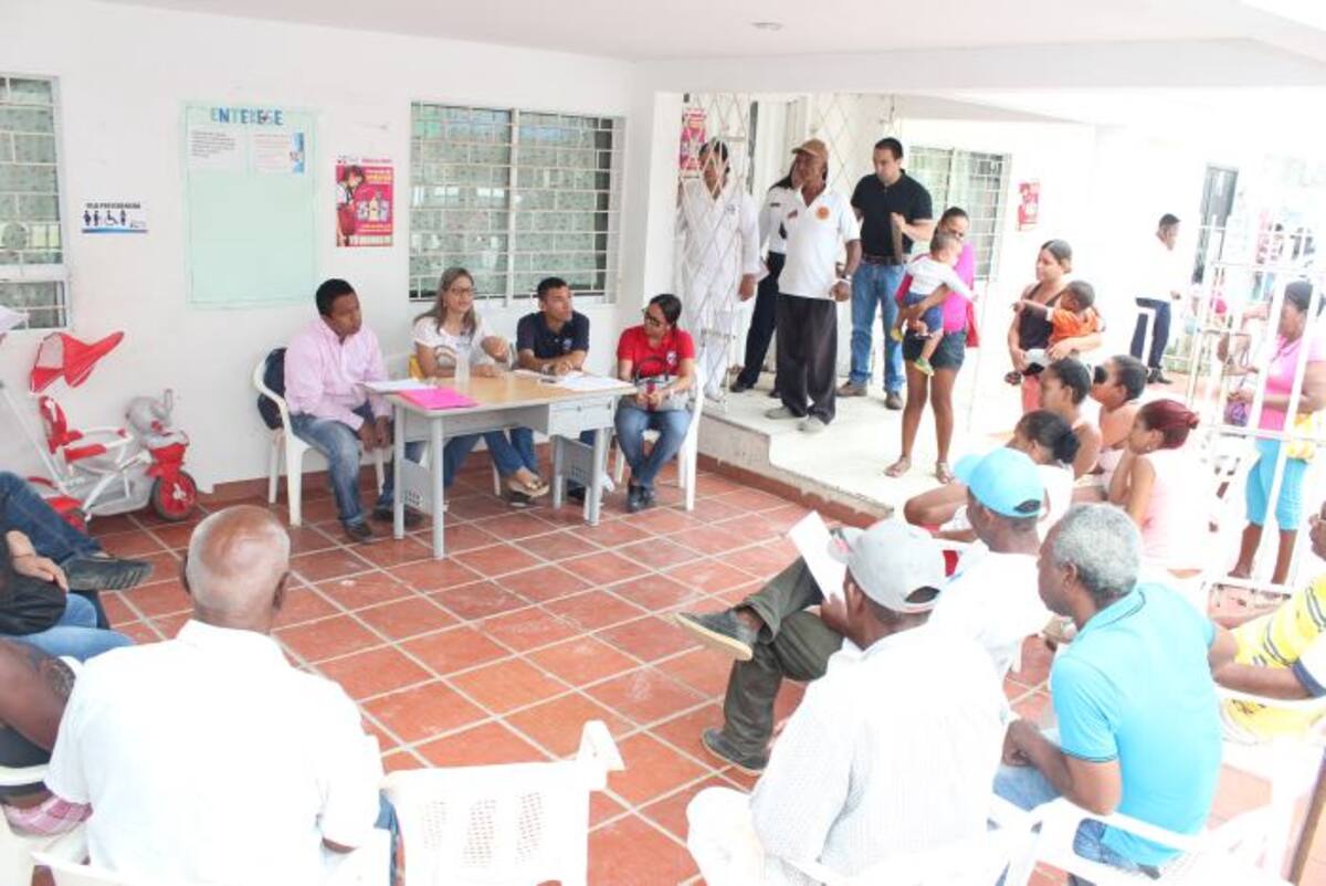 El ciclo de reuniones se inició en el centro de salud de Fredonia. CORTESÍA
