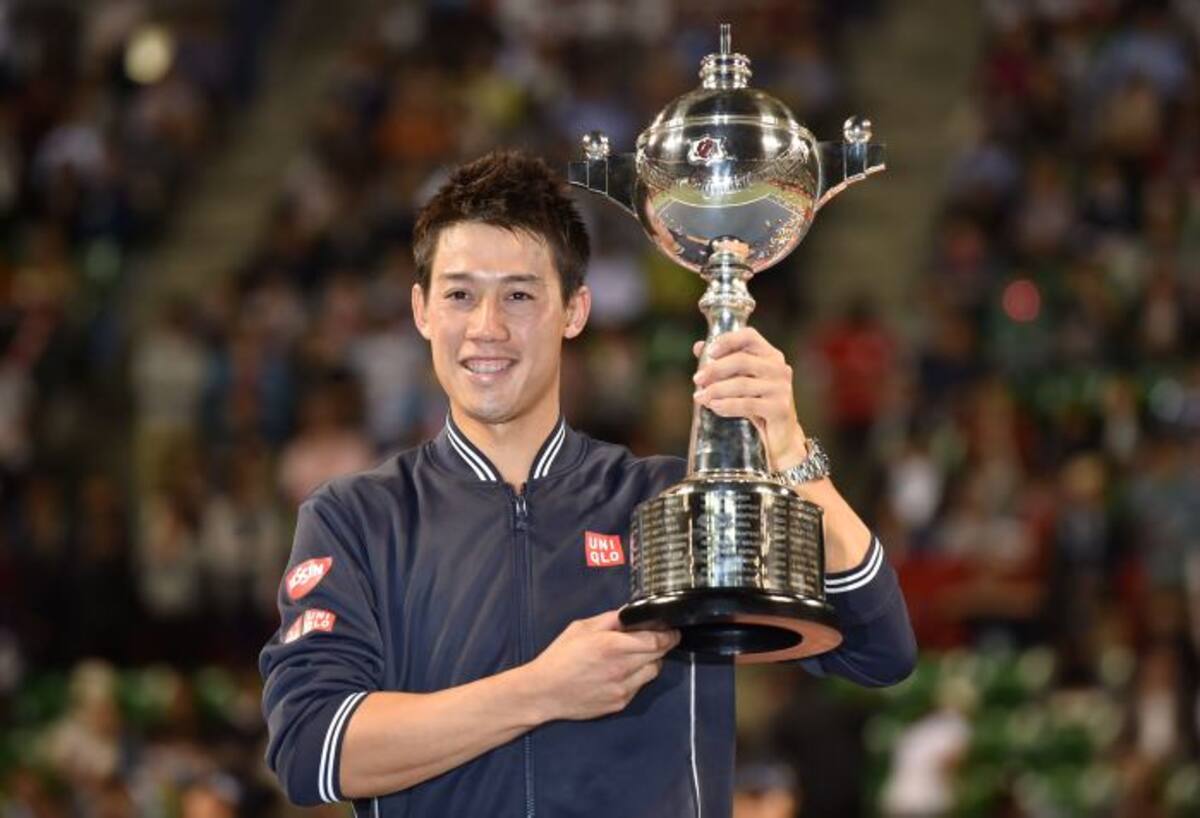 Kei Nishikori ganó el abierto de su país. AFP KAZUHIRO NOGI