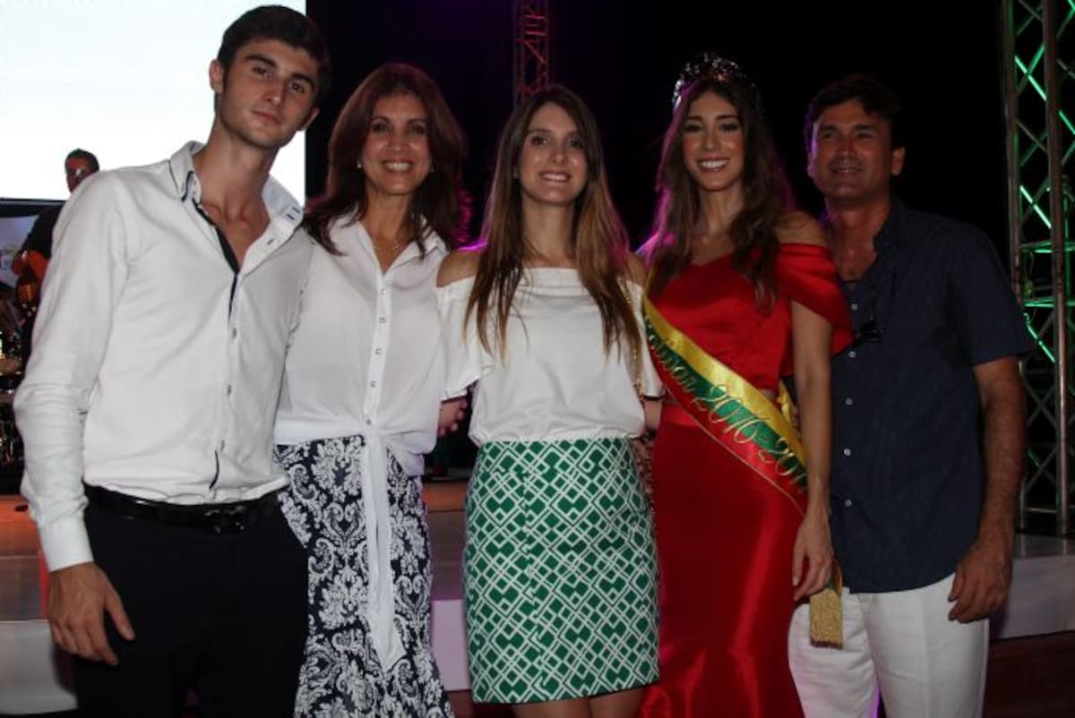 Luis Daniel Barbosa, Mónica Tejada, Cristina Barbosa, Laura Barbosa y Joaquín Barbosa.