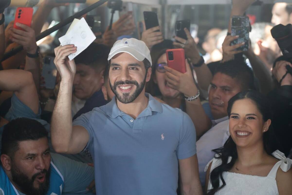 Nayib Bukele se declara ganador de elecciones en El Salvador