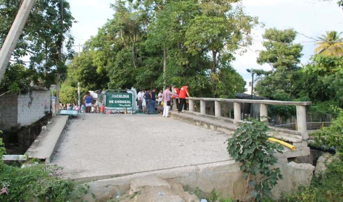 La construcción del puente sobre el arroyo Grande en la vía hacia Pileta inicia en la presente semana. MANUEL SANTIAGO PÉREZ/EL UNIVERSAL/