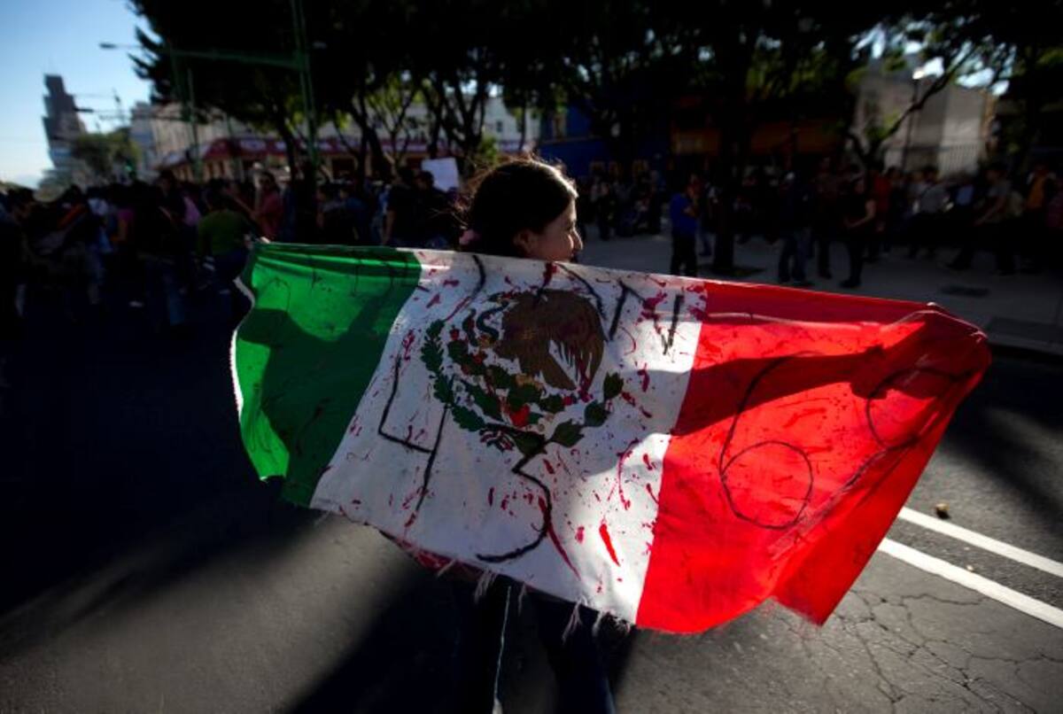 Multitudinarias manifestaciones ha protagonizado los mexicanos tras la desaparición de los 43 estudiantes. Foto: AP