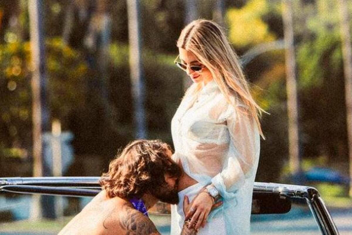Nació París: la primera foto de Maluma junto a su adorada hija