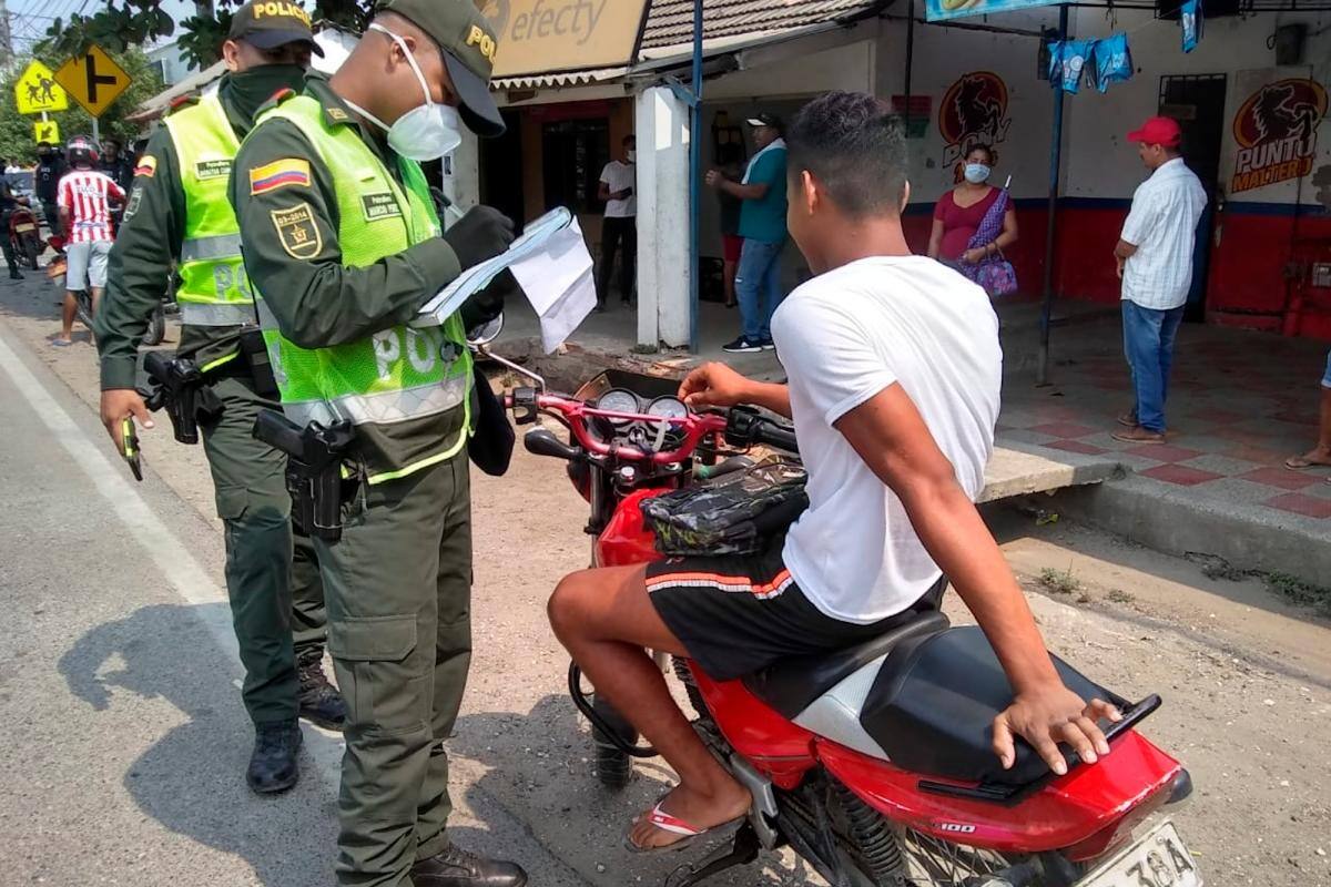 41 riñas, 50 fiestas y 536 comparendos, balance de la Policía en Atlántico