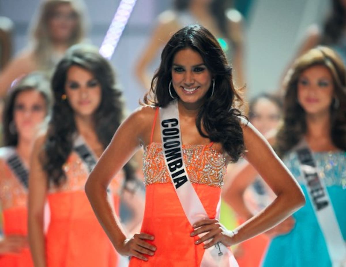 La Señorita Colombia, Catalina Robayo AFP YASUYOSHI CHIBA